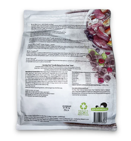 Load image into Gallery viewer, Sunday Pets Gently Baked GF Beef with Tripe 1.3kg
