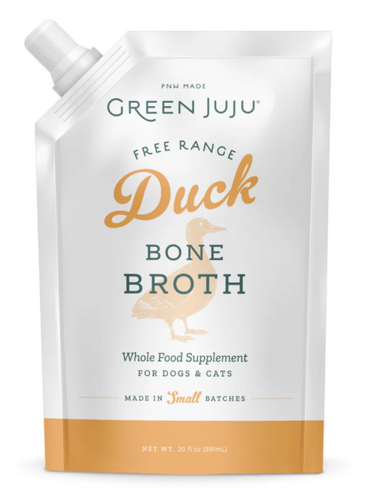 Green Juju Duck Bone Broth for Dogs & Cats