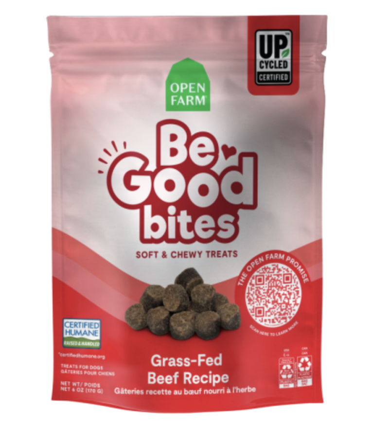 Load image into Gallery viewer, Open Farm Be Good Bites Beef Treats 6 oz
