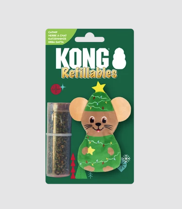 Load image into Gallery viewer, Kong Holiday Refillables Mouse
