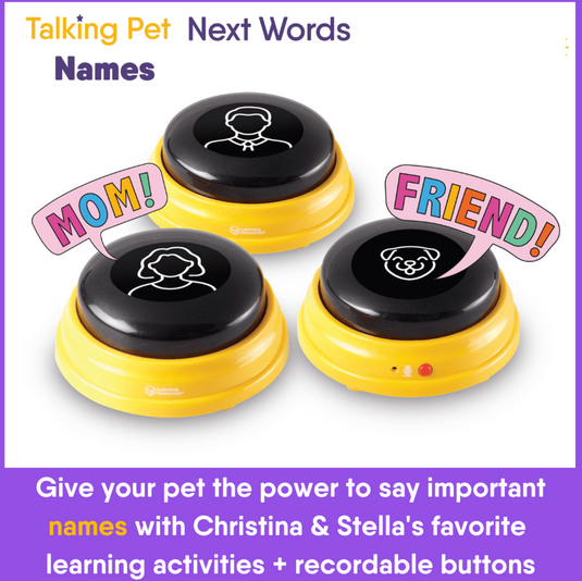 Hunger For Words Talking Pet Next Words – Names