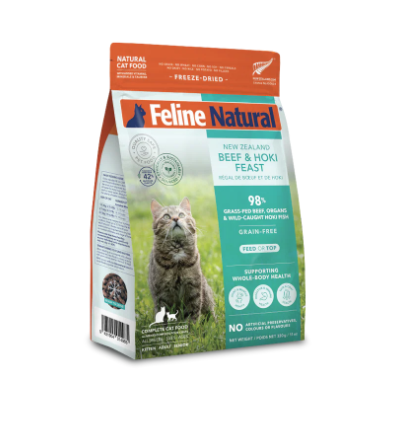 Feline Natural Freeze-Dried Beef & Hoki - Discover Dogs