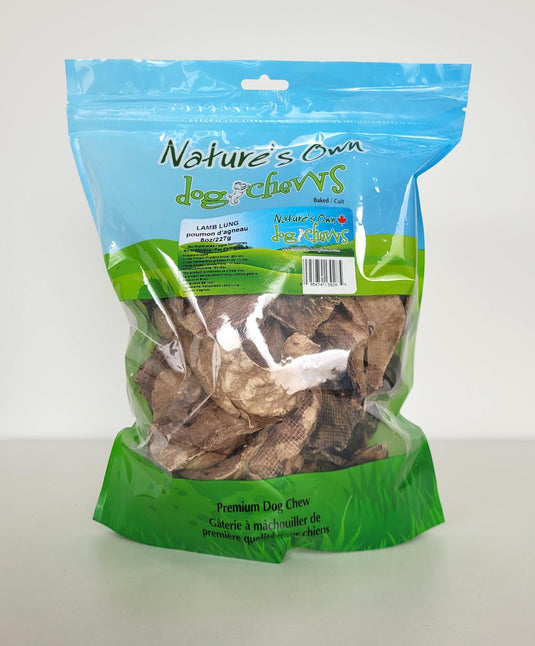 Nature's Own Lamb Lung Chew 227g