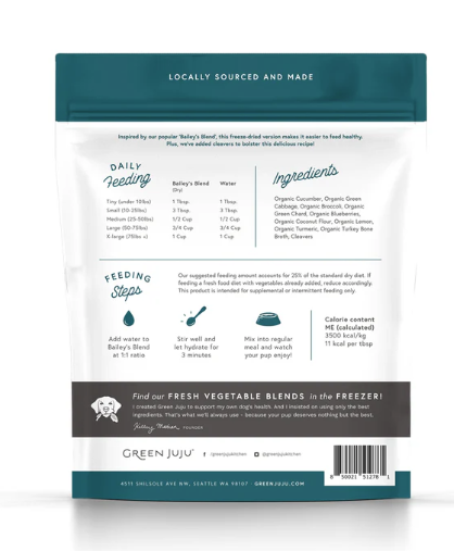 Green Juju Freeze-Dried Bailey's Blend