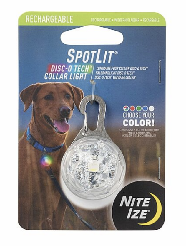 Load image into Gallery viewer, Nite Ize SpotLit Rechargeable Collar Light Jewel
