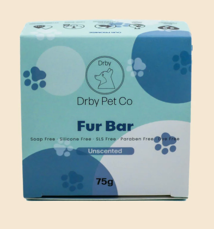 Load image into Gallery viewer, Drby Pet Co Fur Bar Unscented 75g
