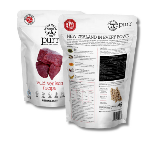 NZ Natural Purr Freeze-Dried Venison 50g