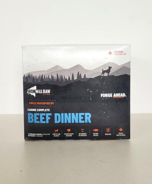 Iron Will Raw Complete Beef Single Protein 6lb