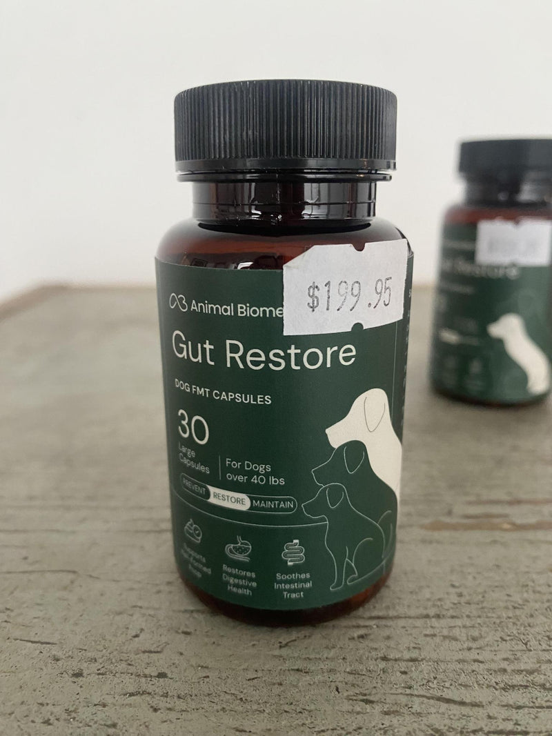 Load image into Gallery viewer, Animal Biome Gut Restore FMT for Dogs 30ct
