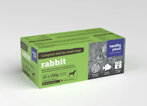 Healthy Paws Complete Dinner Rabbit 12 x 100g