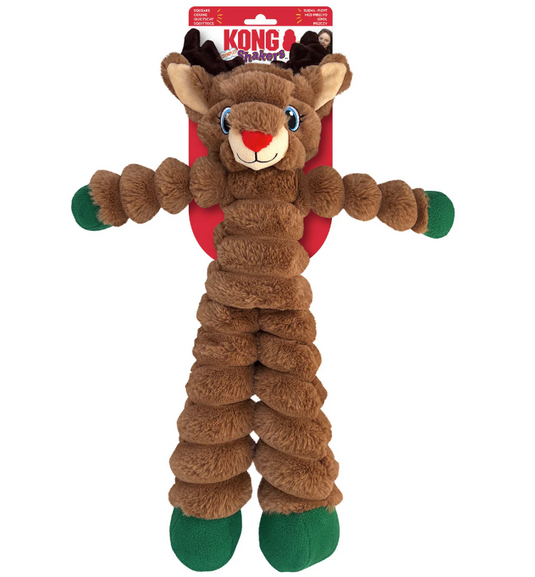 Kong Holiday Shakers Crumples Reindeer XL