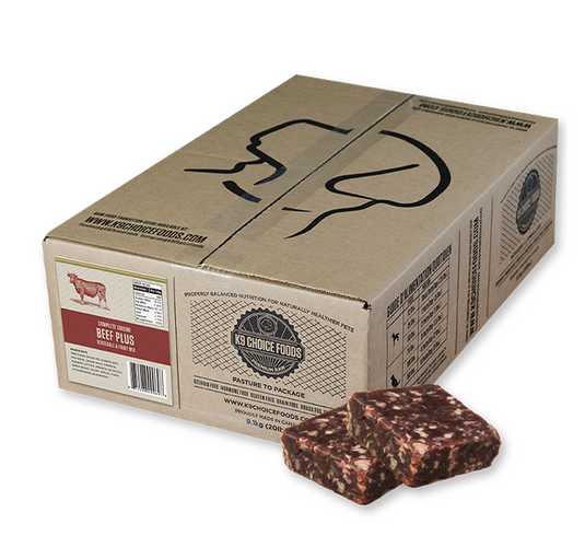 K9 Choice Frozen Raw Beef Plus