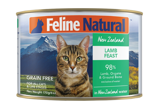 Feline Natural Lamb Can 6oz