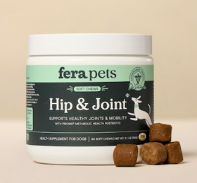 Fera Pet Organics Hip + Joint Support for Dogs 90ct