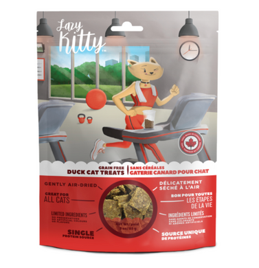 Lazy Kitty Air Dried Cat Treats Duck 85g