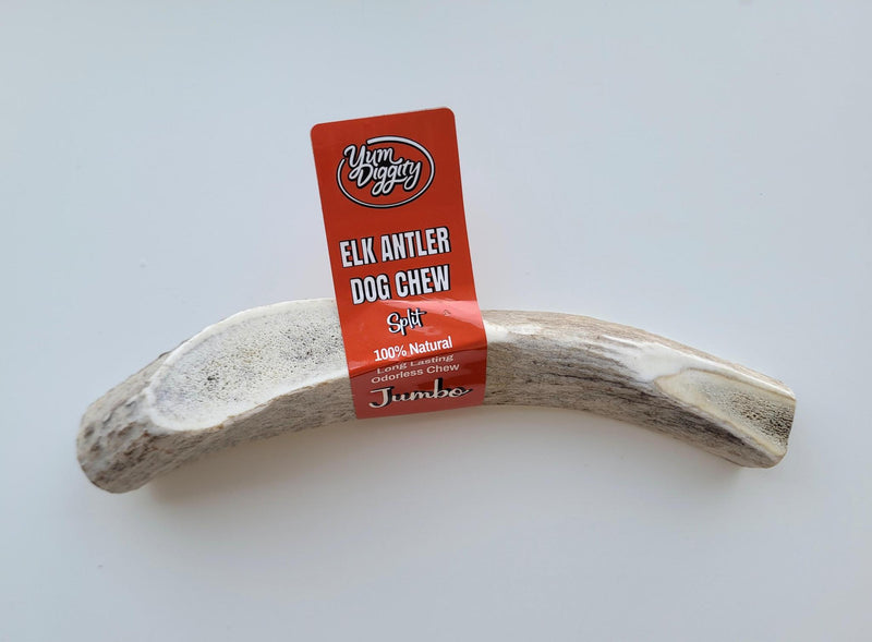 Load image into Gallery viewer, Yum Diggity Split Elk Antler - Discover Dogs
