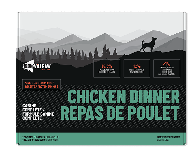 Load image into Gallery viewer, Iron Will Raw Complete Chicken Single Protein 6lb
