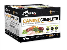 Iron Will Raw Canine Complete Chicken & Beef Dinner