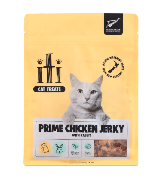 Iti Cat Prime Chicken Jerky with Rabbit 100g
