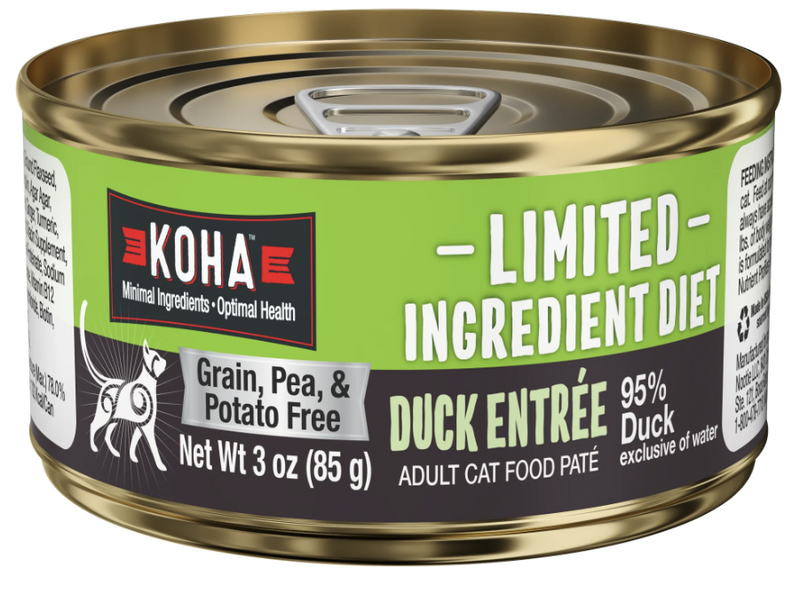 Load image into Gallery viewer, KOHA Limited Ingredient Diet Duck Pate Entrée for Cats 156g

