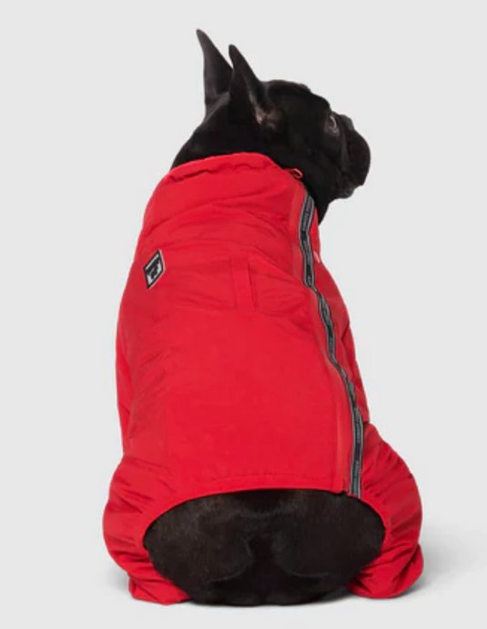 Canada Pooch Snow Suit Red Discover Dogs