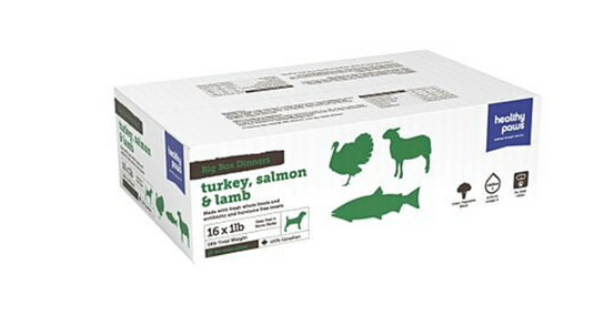 Healthy Paws Big Box Dinner VP Turkey/Salmon/Lamb