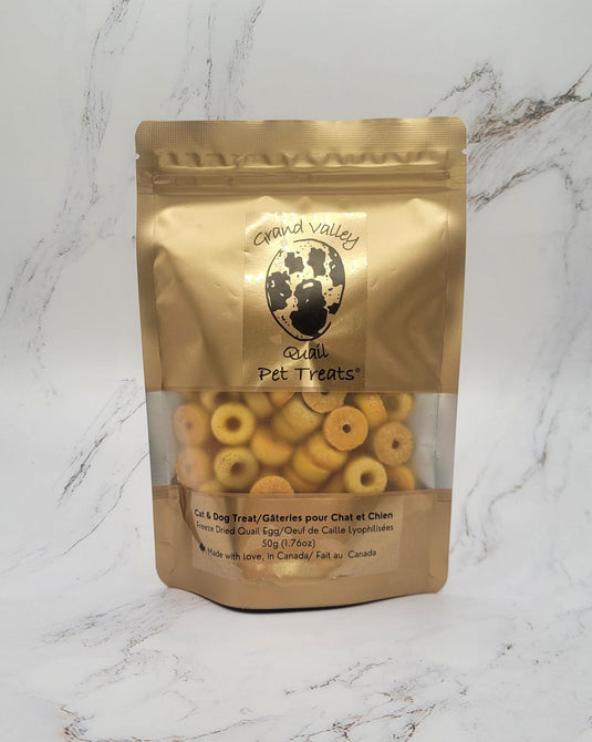 Grand Valley Freeze-dried Quail Egg Treats 50g