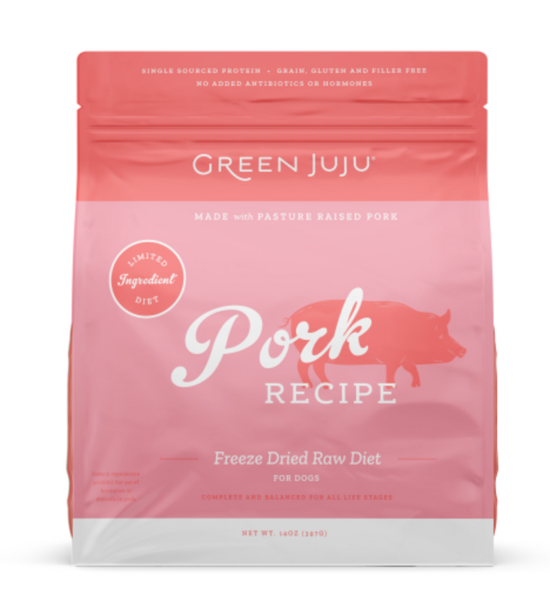 Load image into Gallery viewer, Green Juju Pork Freeze Dried 14oz
