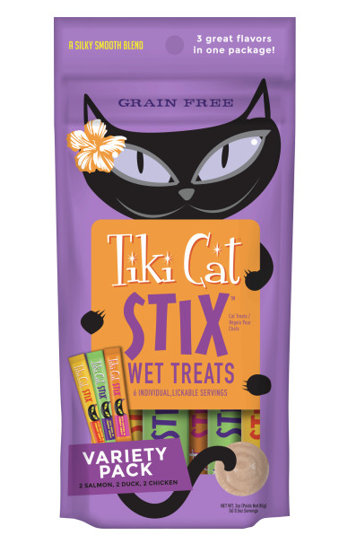 Tiki Cat Stix Wet Treats Multiflavour 6 Pack