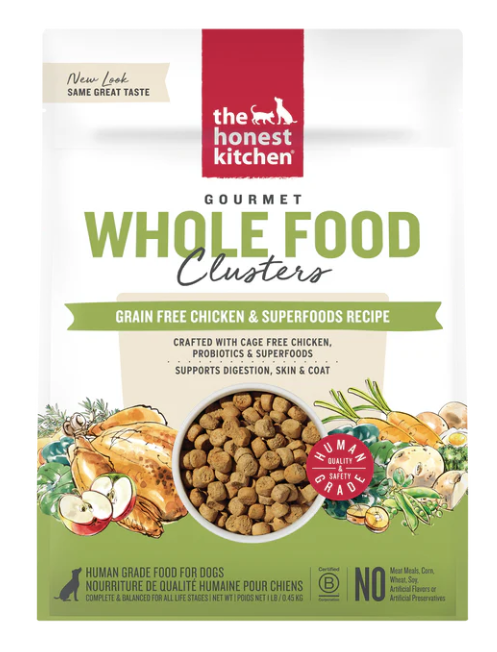 Honest Kitchen Grain Free Clusters Chicken - Discover Dogs