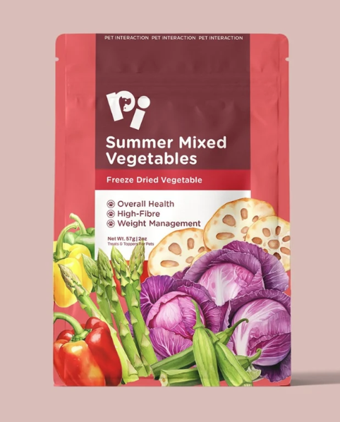 Load image into Gallery viewer, PI Pet Food Meal Topper Summer Mixed Vegetables 57g
