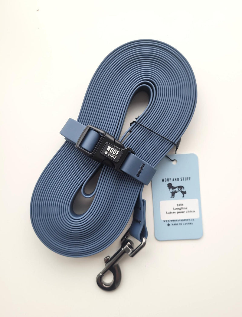 Load image into Gallery viewer, Woof &amp; Stuff Blueberry Waterproof Longline
