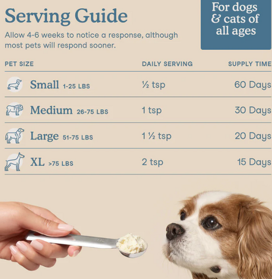 Fera Pet Organics Collagen Plus Topper for Dogs & Cats 120g