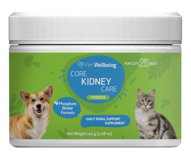 PW Core Kidney Care - Daily Phosphate Binder for Cats & Dogs 144g