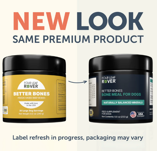 Four Leaf Rover Better Bones - Dried Bone For Homemade Diets 250g