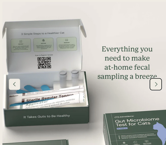 Animal Biome Gut Microbiome Health Test for Cats