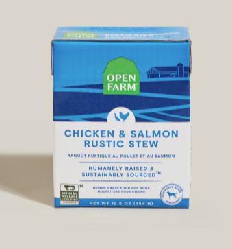 Open Farm Dog Chicken & Salmon Rustic Stew 12.5oz