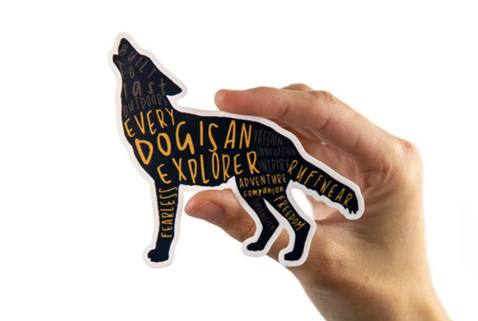 Ruffwear Every Dog Is An Explorer Sticker