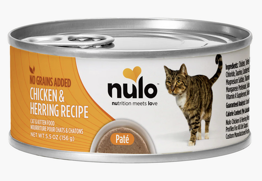 Nulo Cat Chicken & Herring Pate Can