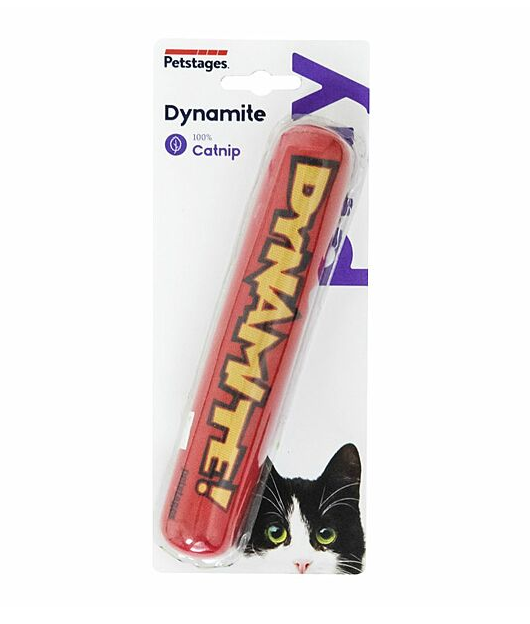 Load image into Gallery viewer, Petstages Green Magic Catnip Dynamite Red
