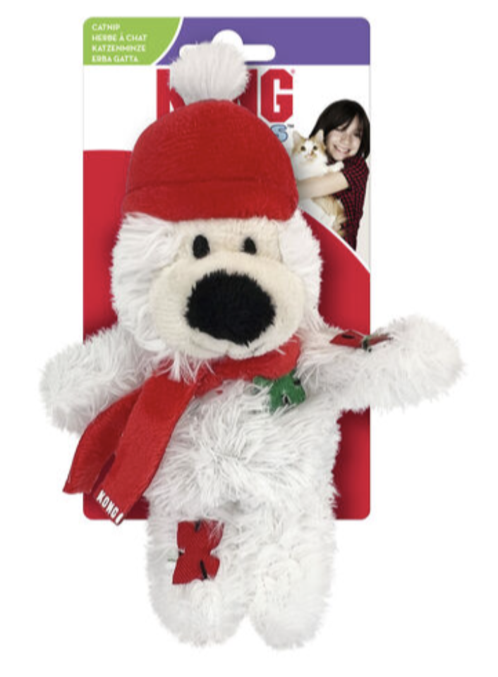 Load image into Gallery viewer, Kong Holiday Softies Pajama Bear Assorted
