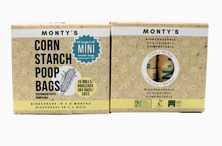 Load image into Gallery viewer, Monty&#39;s Compostable Corn Starch Poop Bags
