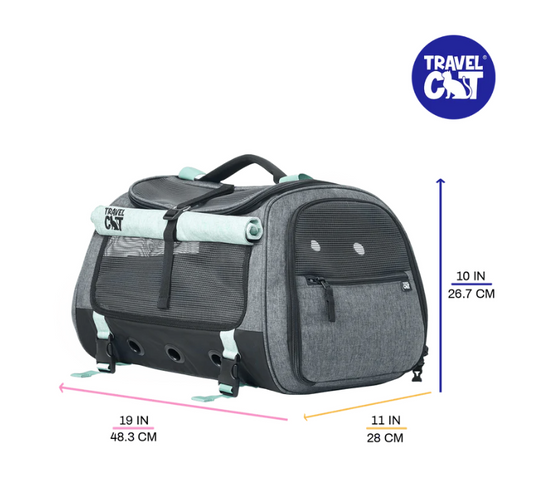 Travel Cat The Transpurrter Ultimate Calming Convertible Cat Carrier