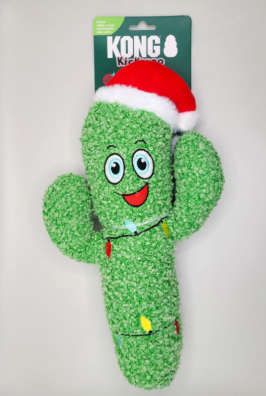 Kong Holiday Kickeroo Santa Cactus