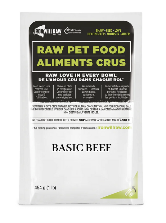 Iron Will Raw Basic Beef 6lb