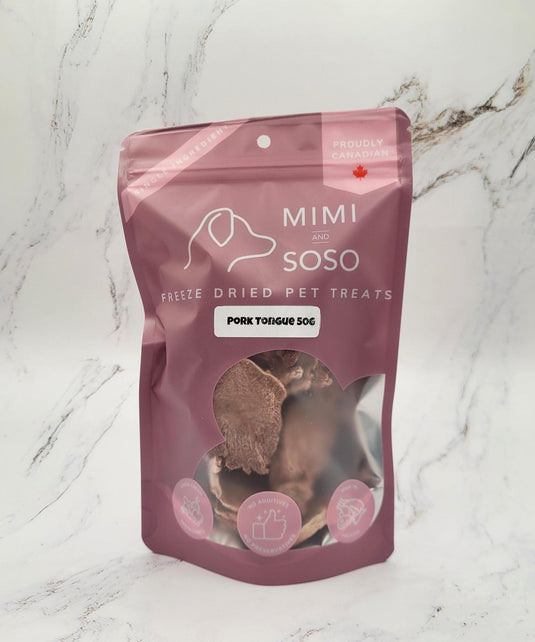 MIMI & SOSO Freeze Dried Pork Tongue 50g