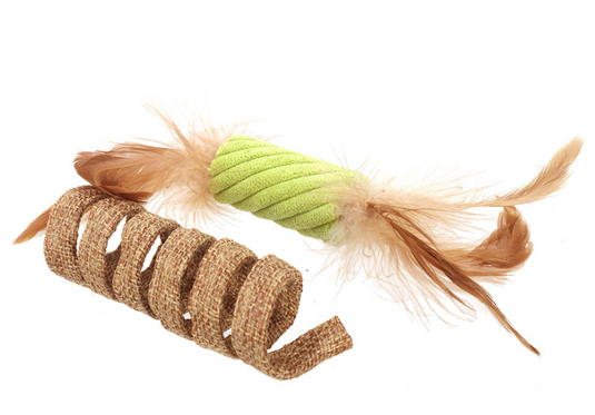 Sassy Springs Cat Toy 2pk