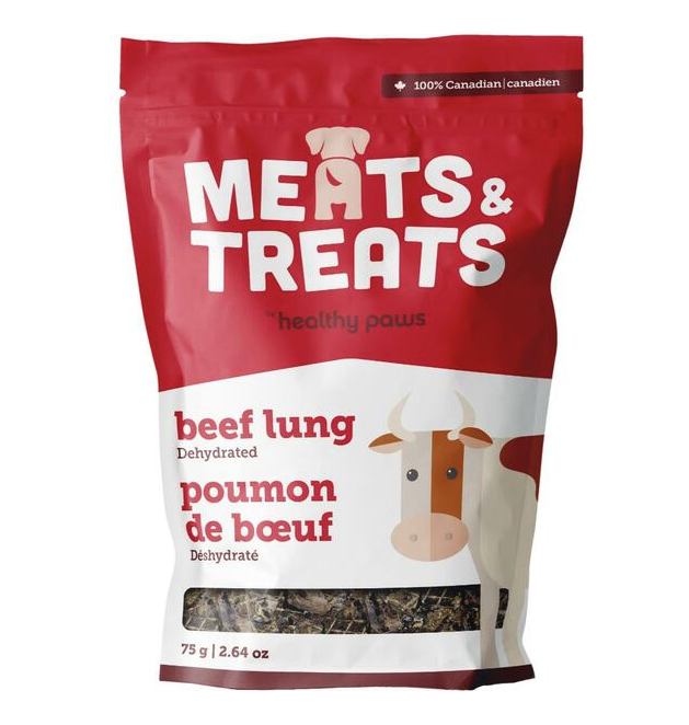 Load image into Gallery viewer, Healthy Paws Dehydrated Beef Lung 75g
