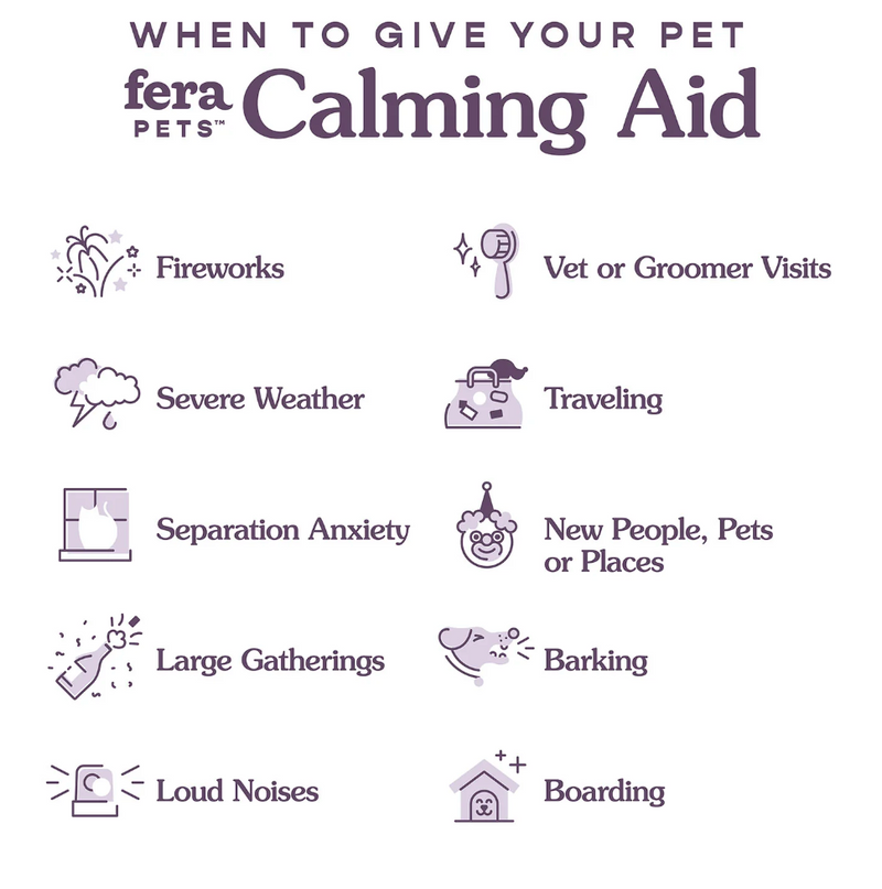 Load image into Gallery viewer, Fera Pet Organics Calming Support for Dogs &amp; Cats
