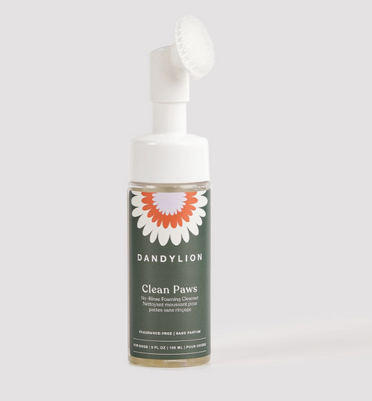 Dandylion Clean Paws No-Rinse Foaming Cleanser
